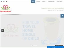 Tablet Screenshot of dmr-india.com